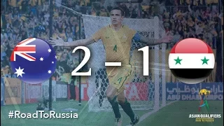 Australia vs Syria (2018 FIFA World Cup Qualifiers)