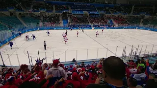 Россия Словения. Олимпиада 2018.Пхёнчан.(начало)