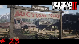 АУКЦИОННЫЙ ДВОР... ОВЦЫ И КОЗЛИЩА (ПРОХОЖДЕНИЕ Red Dead Redemption 2 #23)