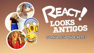 REAGINDO AOS MEUS LOOKS ANTIGOS | Sophia Responde #EP23