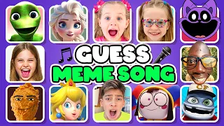 Guess The Meme & Who’S SINGING#1| Lay Lay, King Ferran, Salish Matter,MrBeast,Diana,Tenge Tenge Song