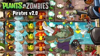 PvZ PAK Pirates v2.0 | Golden Age of Zombie Piracy | Many New Plants & Zombies | Gameplay & Download