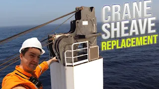 How to Replace a Sheave and Keep Your Charter! #seamanvlog