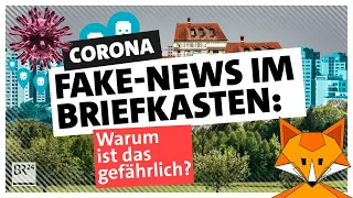 Fake-News zu Corona im Briefkasten: Warum ist das gefährlich? | #Faktenfuchs | BR24