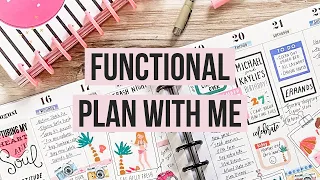 Functional Plan With Me | After the Pen in my Big Happy Planner | How I Actually USE My Planner!