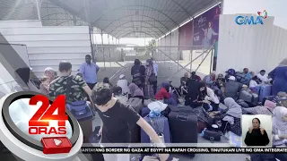 Halos 135 na Pilipino, nakaabang na sa pagbubukas ng Egypt-Gaza border | 24 Oras