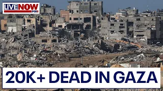 Israel-Hamas war: 20,000 dead in Gaza, according to Hamas-run health ministry | LiveNOW from FOX