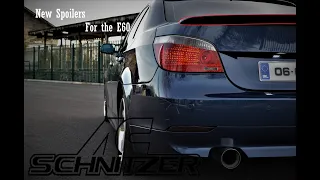 [[Bmw E60 AC Schnitzer ]] ( booth nd Roof Spoilers ) install Vlog