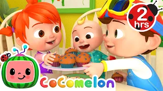 🤝🏻 Sharing is Caring! 🤝🏻| 2 HOURS OF COCOMELON KARAOKE! | Sing Along With Me! | Moonbug Kids Songs