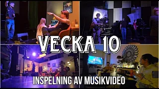 VECKA 10 || musikvideo & massa drama || VLOGG