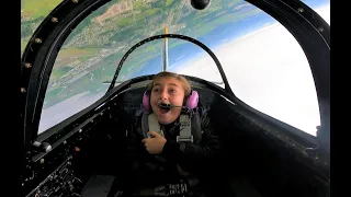 New Generation of pilots, 9 year old Aerobatic Flight