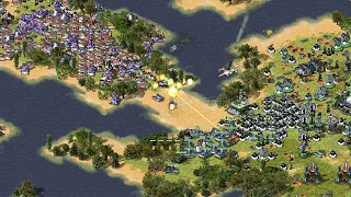 Red Alert 2 | Extra Hard AI Mod | Island paradice | Great Britian