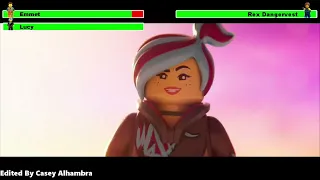 The Lego Movie 2: The Second Part (2019) Final Battle with healthbars