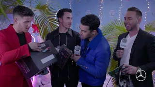 Y100 Mercedes Benz Interview Lounge - Jonas Brothers