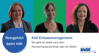 Entlassmanagement - wie geht es weiter nach dem Krankenhausaufenthalt oder der Reha? Reingehört #16