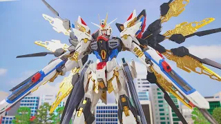 MGEX Striker Freedom Stop Motion Build MGEXストライクフリーダムガンダム