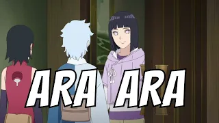 Hinata says "Ara Ara"- Boruto