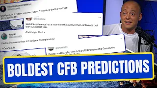 BOLDEST College Football Predictions For 2023 - Part Two (Late Kick Cut)