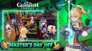 Genshin Impact: Jean Story Quest🍃|| Master's Day Off ☕ || #genshinimpact #gaming