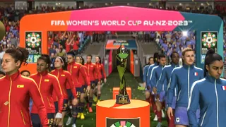 FIFA 23 - Spain vs France Final FIFA Women's World Cup AU-NZ 2023 - Full Match All Goals HD