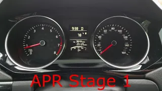 2015 VW Jetta 1.8T Stock vs APR  Stage 1