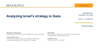 Analyzing Israel’s strategy in Gaza