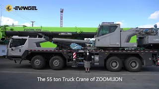 1 Unit ZOOMLION ZTC551V Truck Crane Exported to Djibouti