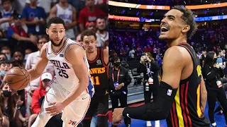 Simmons Passes Up Wide Open Dunk! Hawks Win Game 7! 2021 NBA Playoffs