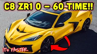 ZR1 0 to 60! 2025 c8 ZR1 Corvette 0 - 60 just got LEAKED! * 2 seconds *