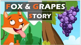 The Fox And Grapes |Moral Story #shortstory #stories #storiesforkids #storytime #moralstories #4kids