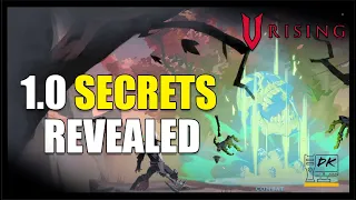 New Secrets And Hidden Details REVEALED! V Rising 1.0 Trailer Breakdown