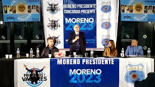 Guillermo Moreno en Concordia, Entre Ríos 21/6/23