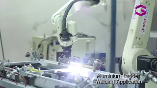 ALUMINIUM LADDER WELDING APPLICATION