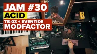 Jam #30 -SPS- Acid Jam | TB-03 with Eventide Undulator Test and TR-8.