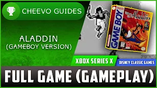 Aladdin [GAME BOY] - Full Game (Gameplay) - Xbox *Disney Classic Games*