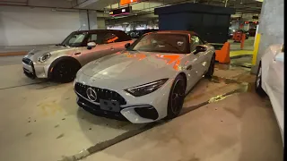 SIXT car rental - Miami Airport MIA - September 2023 Mercedes Benz SL63