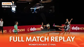 Teqball Tour - Madrid | Women's Doubles, Final | P. Péchy, N. Vicsek vs K. Barabási, K. Dakó