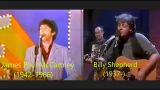 Paul McCartney vs Billy Shears - voice comparison - "Here There and Everywhere"