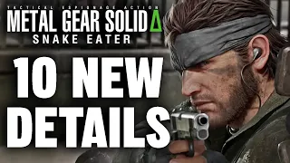 Metal Gear Solid Delta: Snake Eater - 10 NEW Things You NEED TO KNOW
