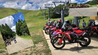 CRF250rally  氷ノ山林道ツーリング