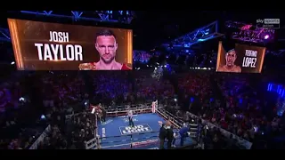 Teofimo Lopez vs  Josh Taylor FULL FIGHT For WBO and Ring Titles