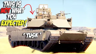 WHEN 4 IDIOTS PLAY TOP-TIER IN THE M1A2 SEP  - War Thunder M1A2 ABRAMS SEP TUSK