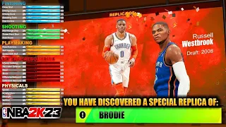 NBA 2k23 Prime Russell Westbrook Replica Build