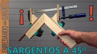 😍 INCREÍBLE ensamblar uniones de madera en ángulo así de fácil