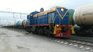 Движение поездов в Саратове №2