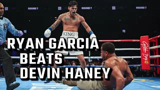 RYAN GARCIA BEATS DEVIN HANEY | #ryangarcia #devinhaney #boxing #subscribe #shorts #short #mexico