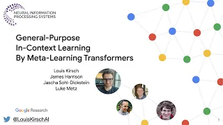 General-Purpose In-Context Learning By Meta-Learning Transformers