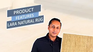 Lara Natural Jute Braided Rug from Homespice