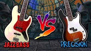 Bass Battle — Fender Jazz Bass VS Fender Precision [at guitarbank store]