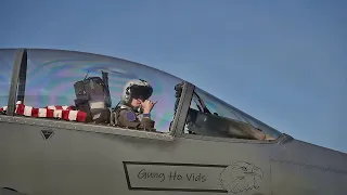 U.S. F-15E Strike Eagles In Greece • Poseidon's Rage 2021